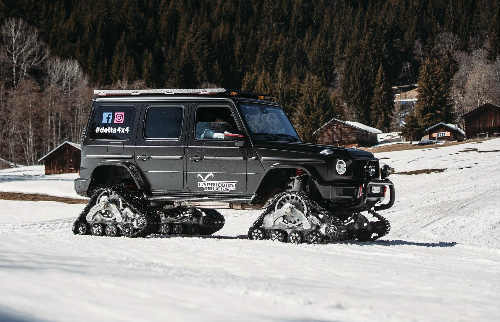 Mercedes Classe G cingolato