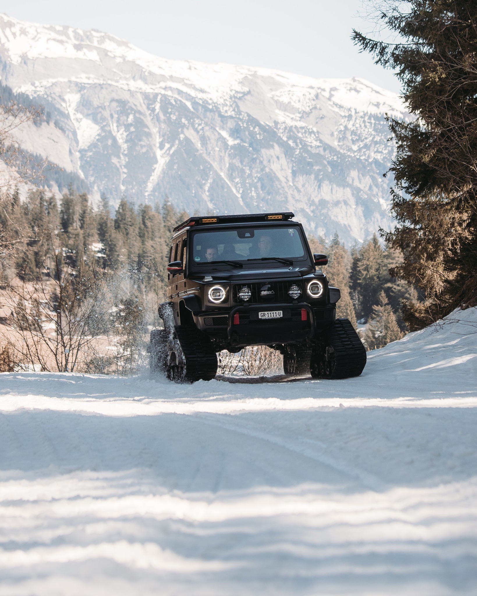 Mercedes Classe G cingolato