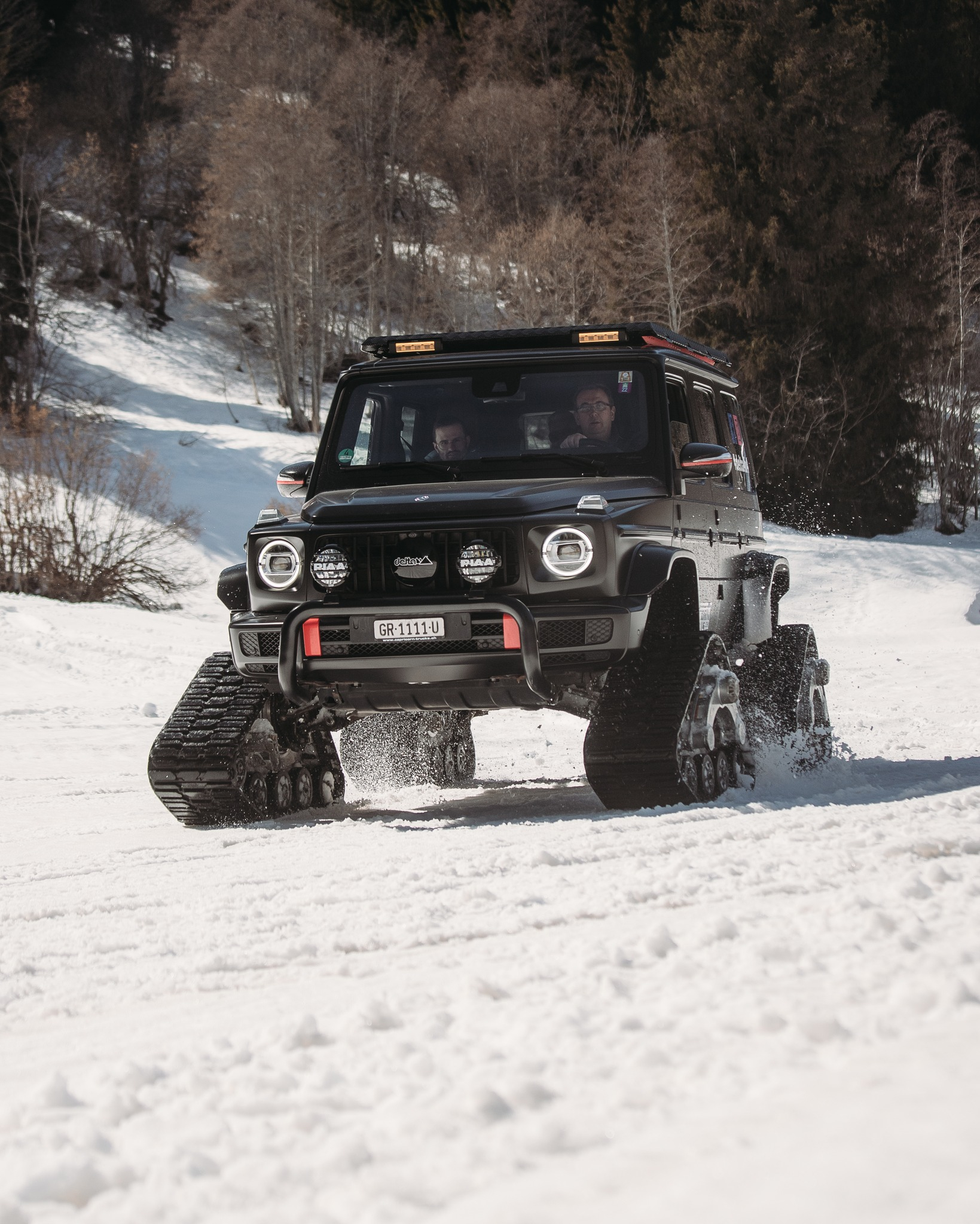 Mercedes Classe G cingolato