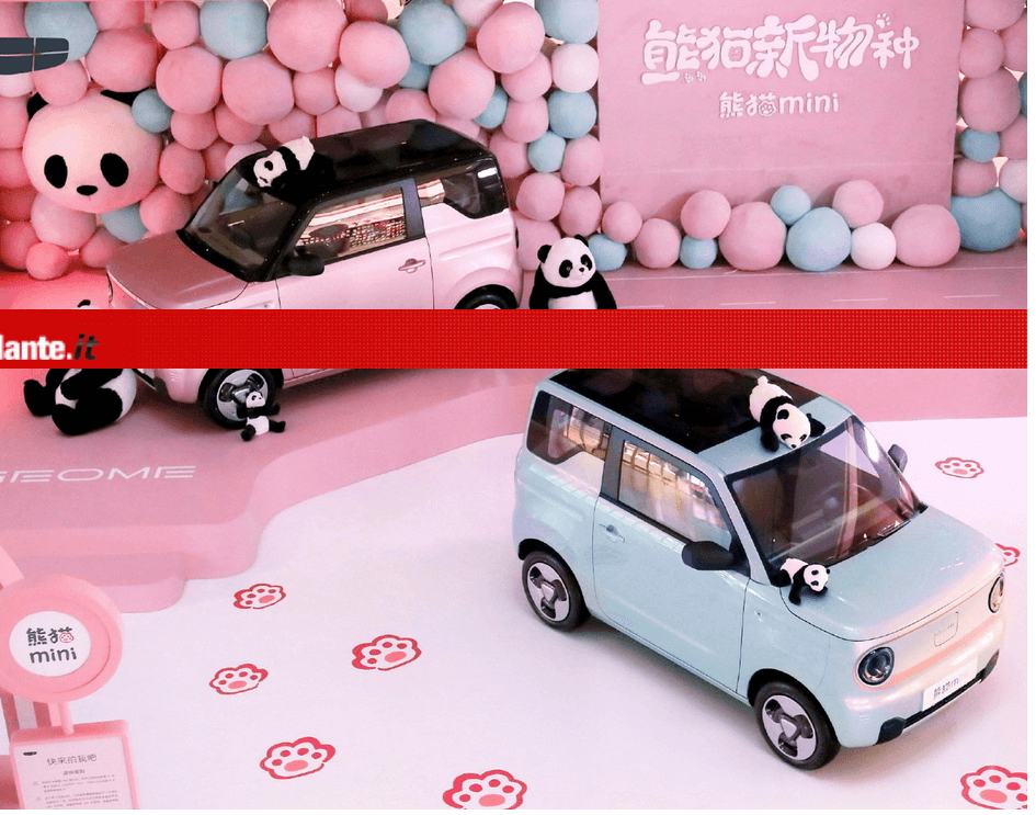 Geely Panda Mini EV: le immagini ufficiali