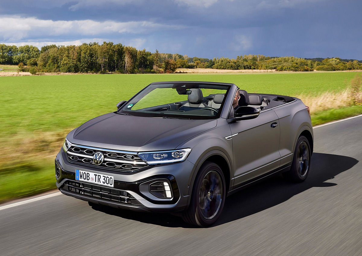 Volkswagen T-Roc Cabrio Edition Grey: le foto