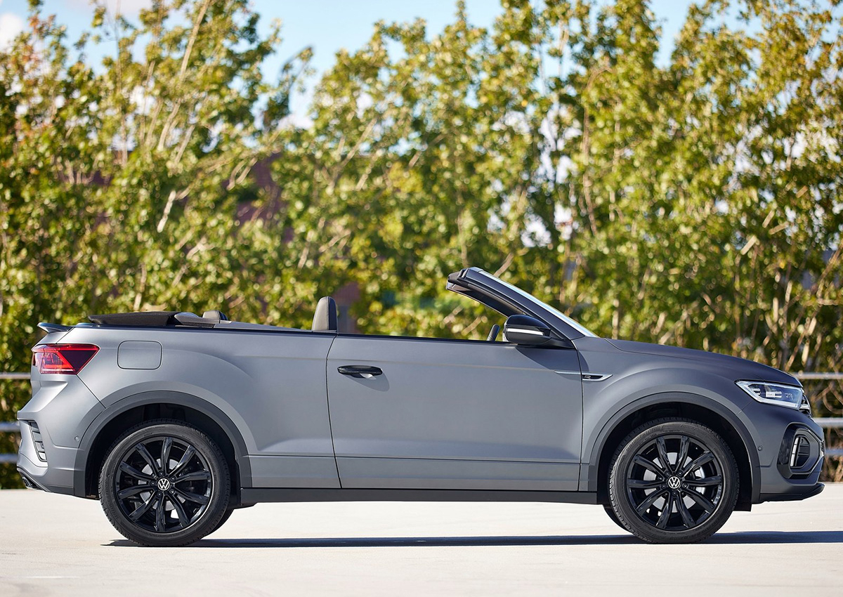 Volkswagen T-Roc Cabrio Edition Grey: le foto