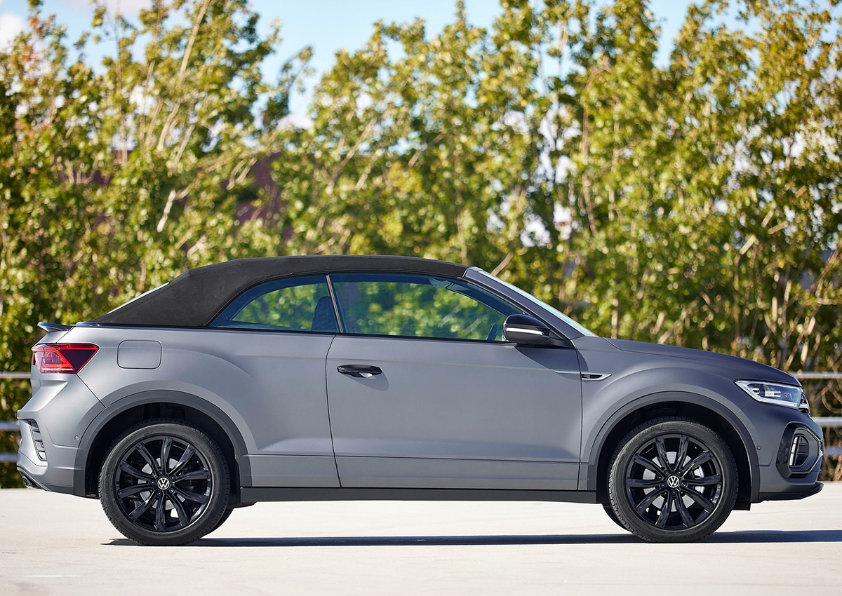 Volkswagen T-Roc Cabrio Edition Grey: le foto