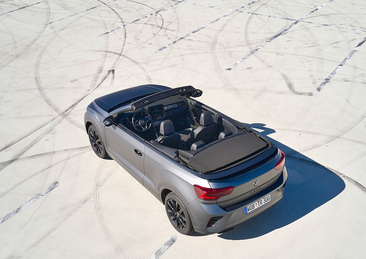 Volkswagen T-Roc Cabrio Edition Grey: le foto