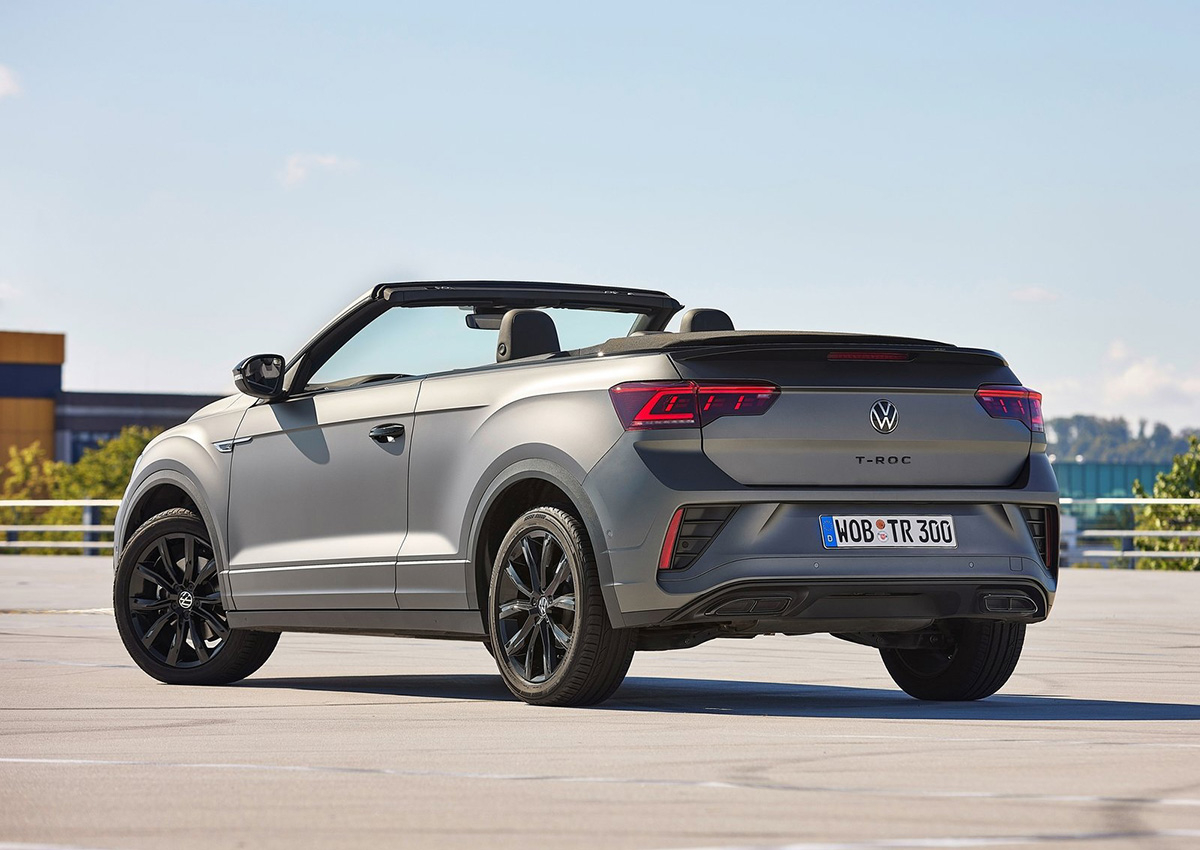 Volkswagen T-Roc Cabrio Edition Grey: le foto