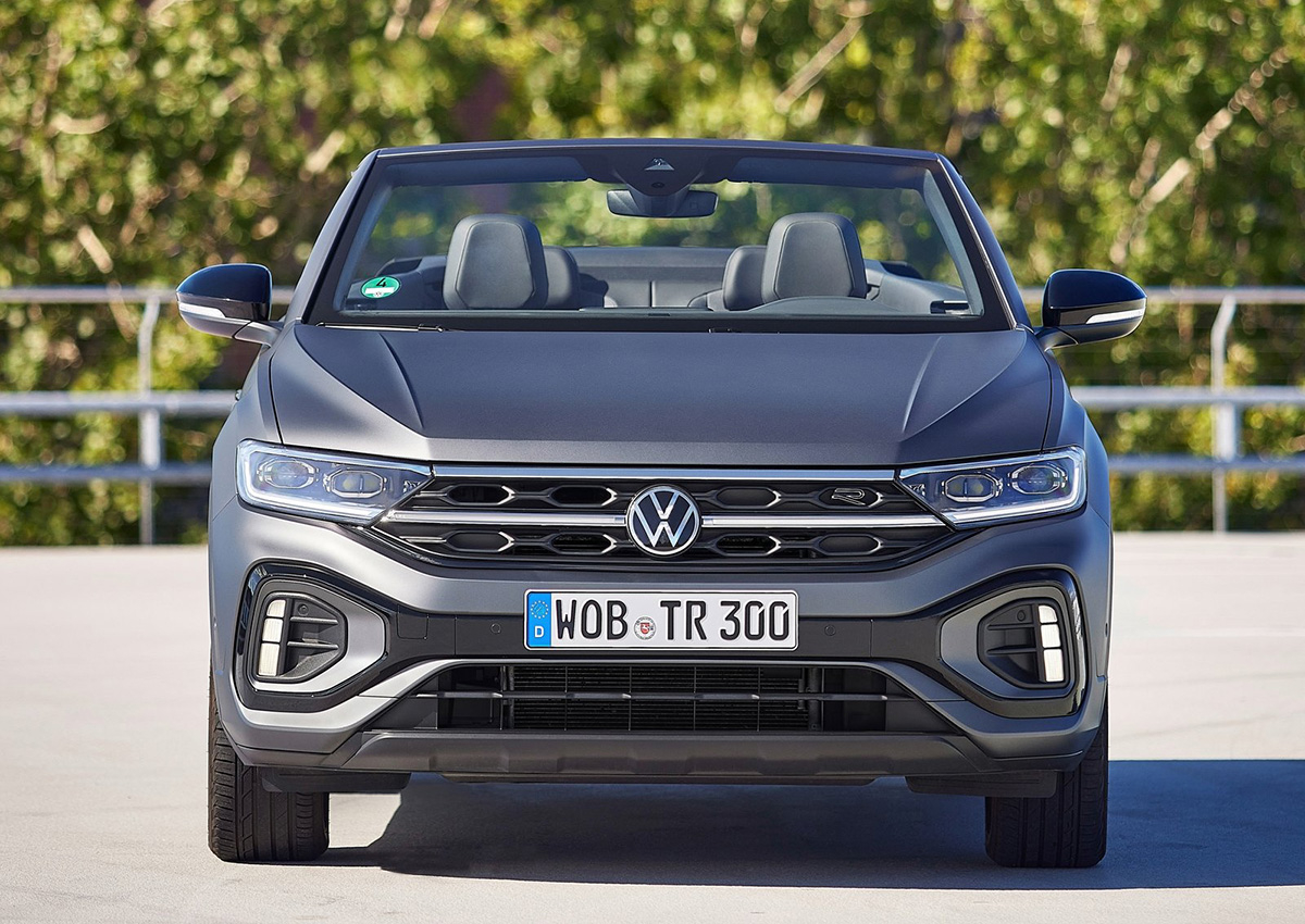 Volkswagen T-Roc Cabrio Edition Grey: le foto