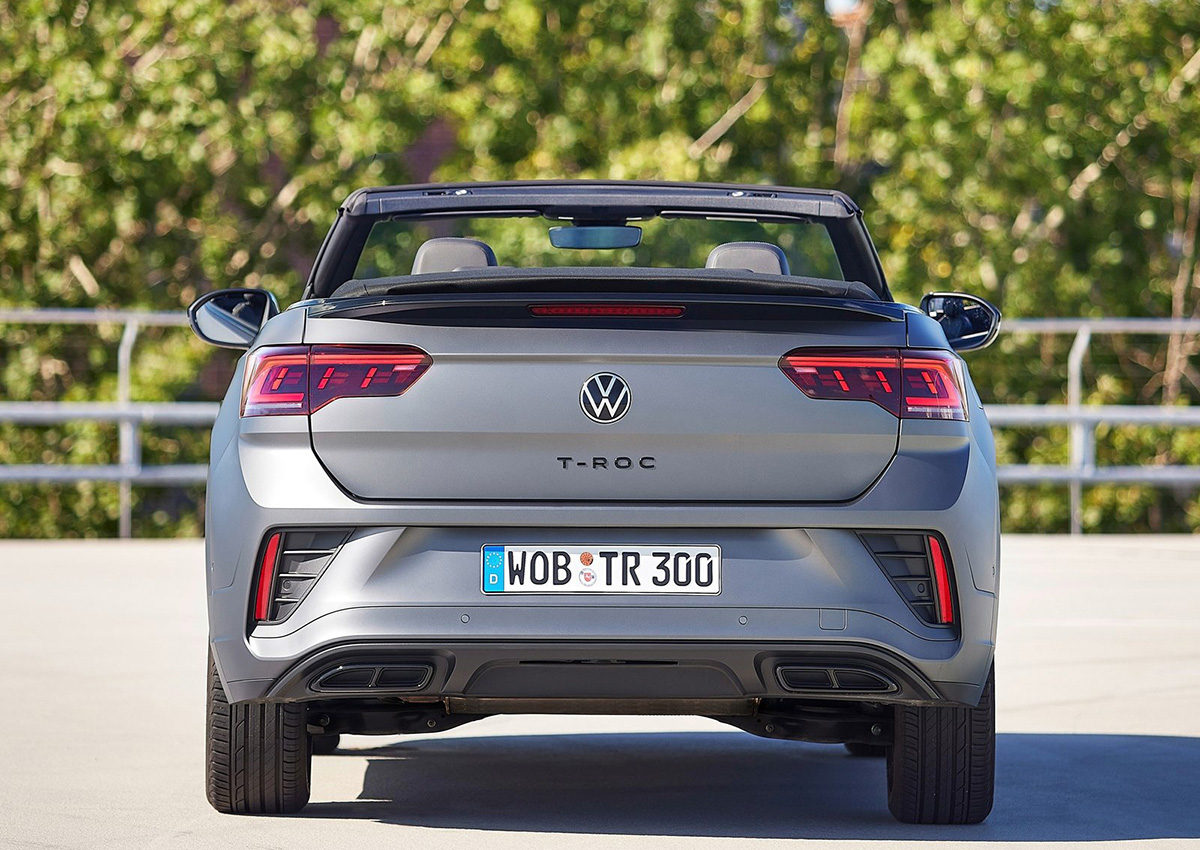 Volkswagen T-Roc Cabrio Edition Grey: le foto