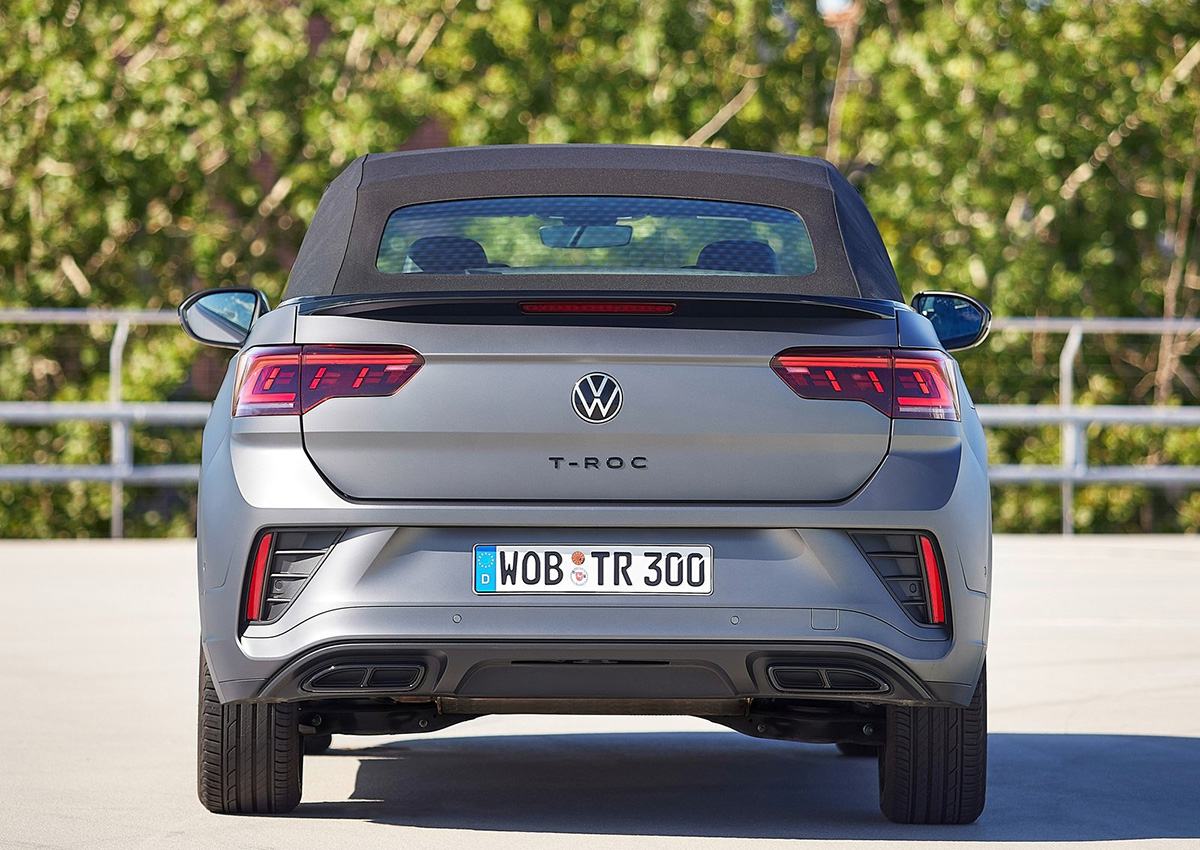 Volkswagen T-Roc Cabrio Edition Grey: le foto