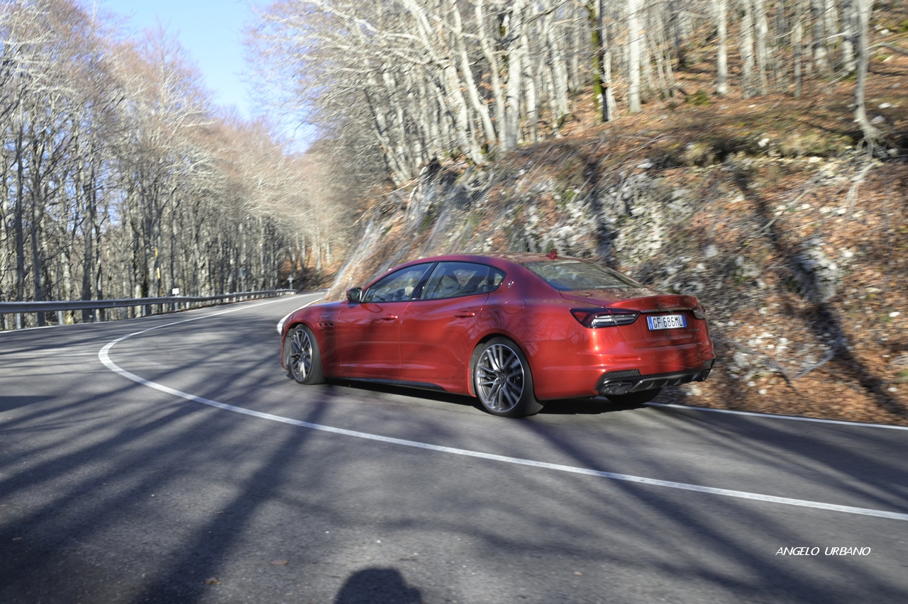 Maserati Quattroporte Trofeo: la prova su strada