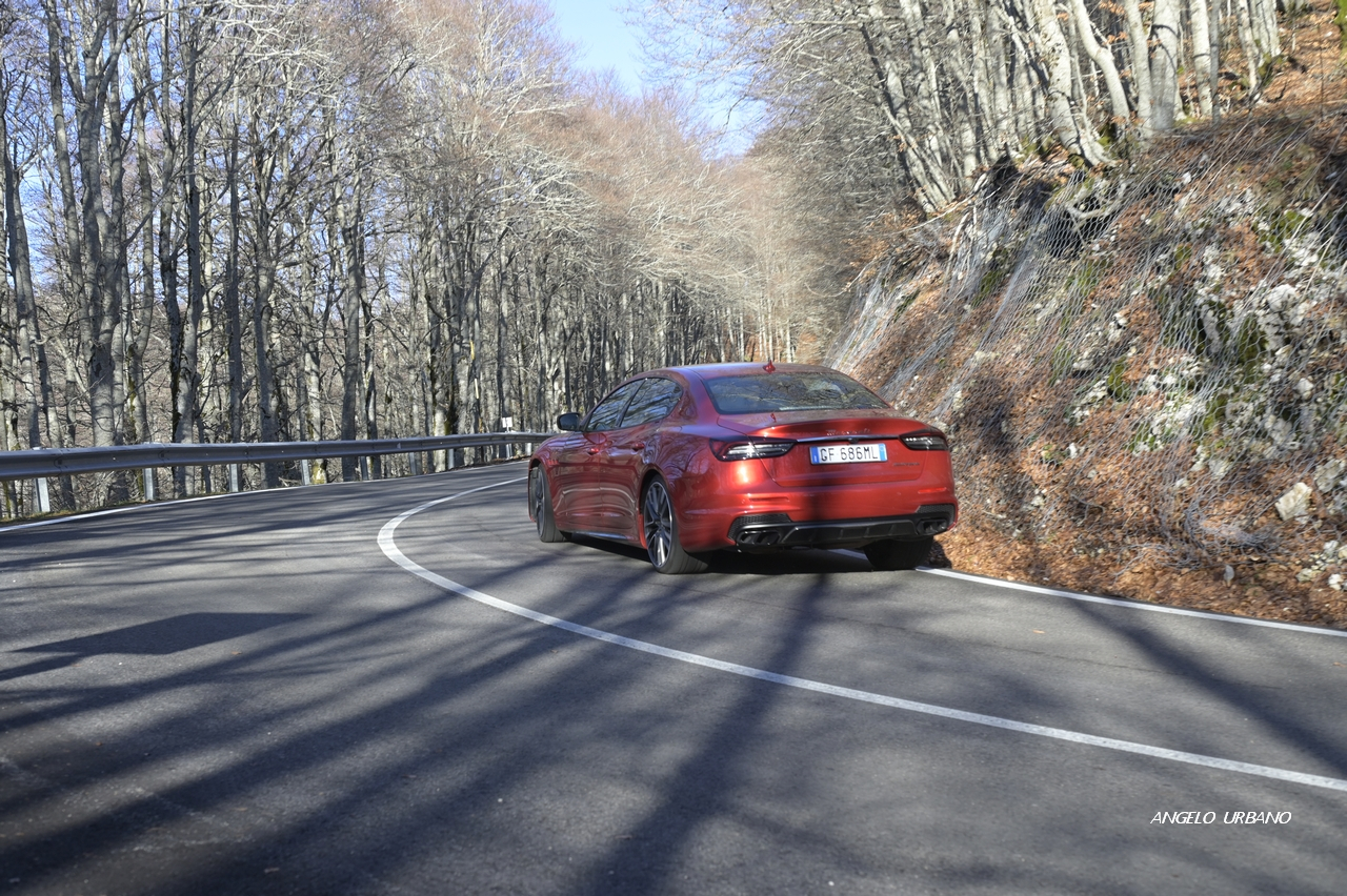 Maserati Quattroporte Trofeo: la prova su strada