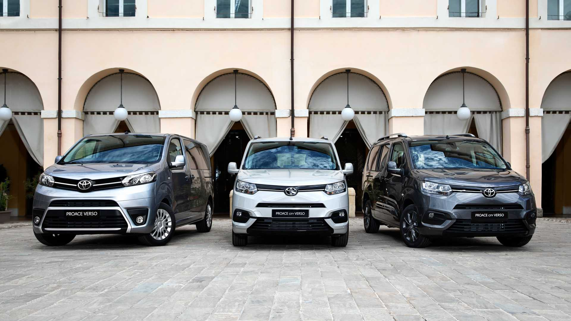 Toyota ProAce Verso e ProAce Verso City: le immagini ufficiali