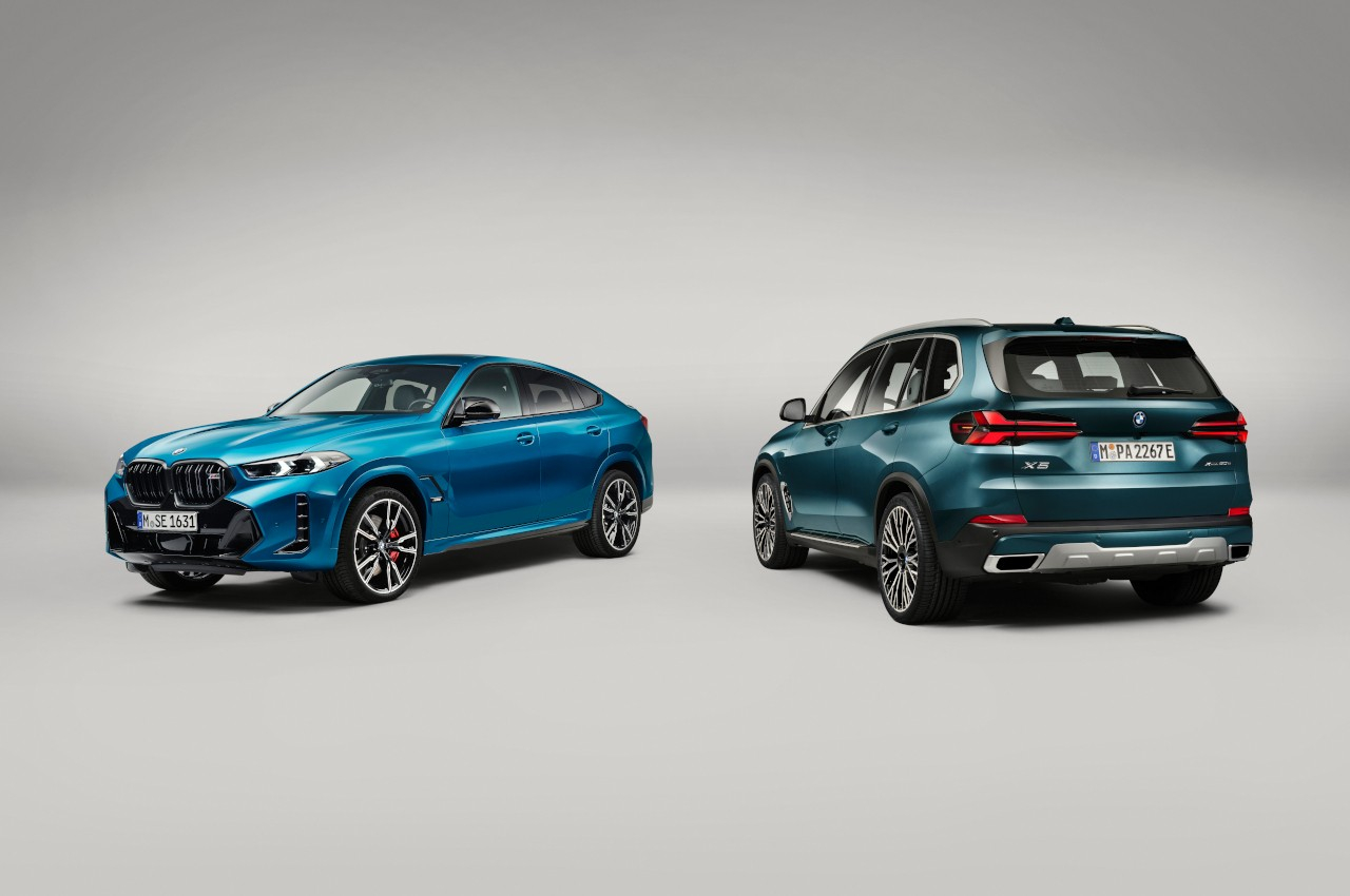 Bmw X5 e X6 2023: immagini ufficiali