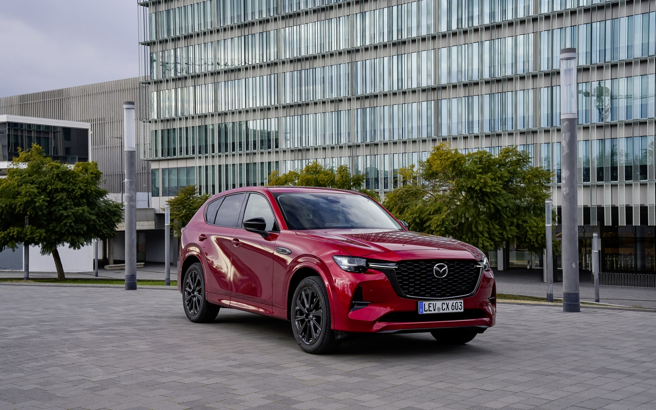 Mazda CX-60 e-Skyactiv D: nuove immagini ufficiali