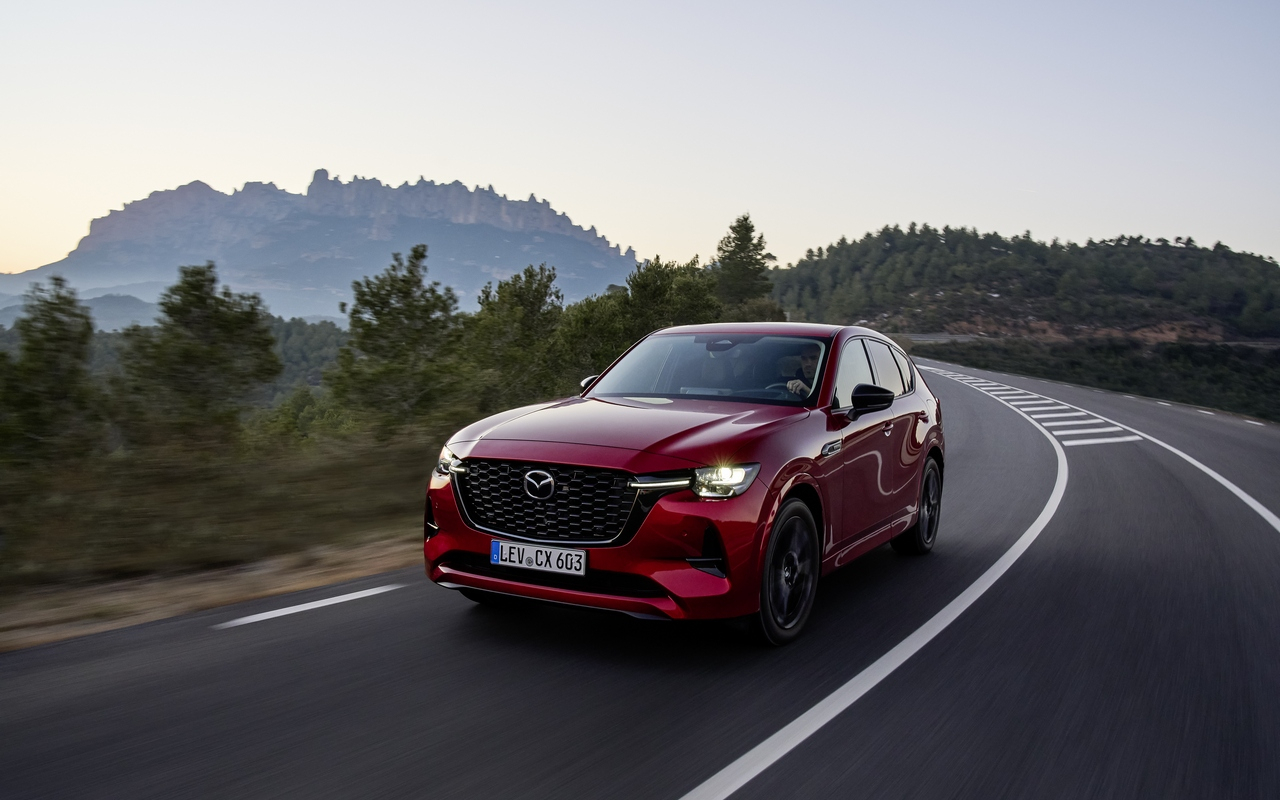 Mazda CX-60 e-Skyactiv D: nuove immagini ufficiali