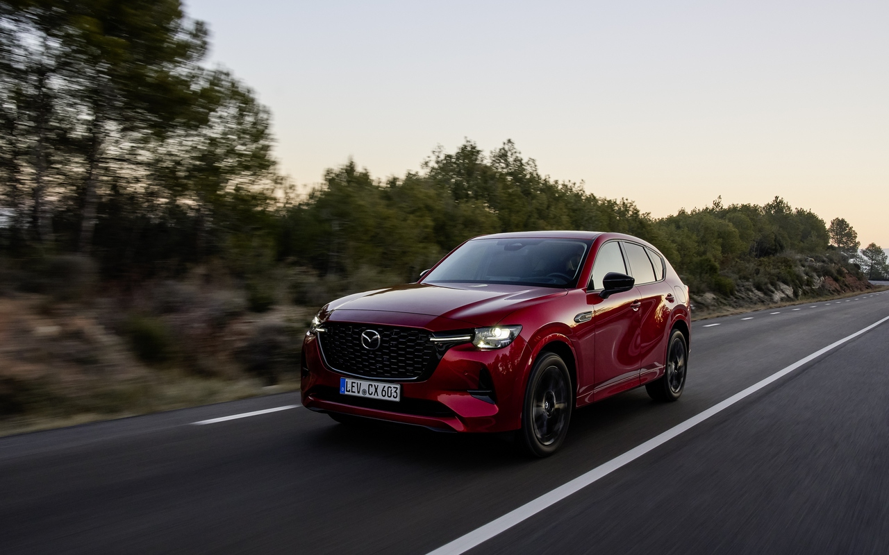 Mazda CX-60 e-Skyactiv D: nuove immagini ufficiali