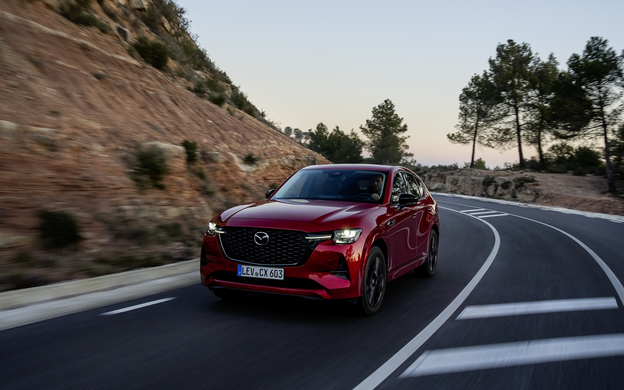 Mazda CX-60 e-Skyactiv D: nuove immagini ufficiali