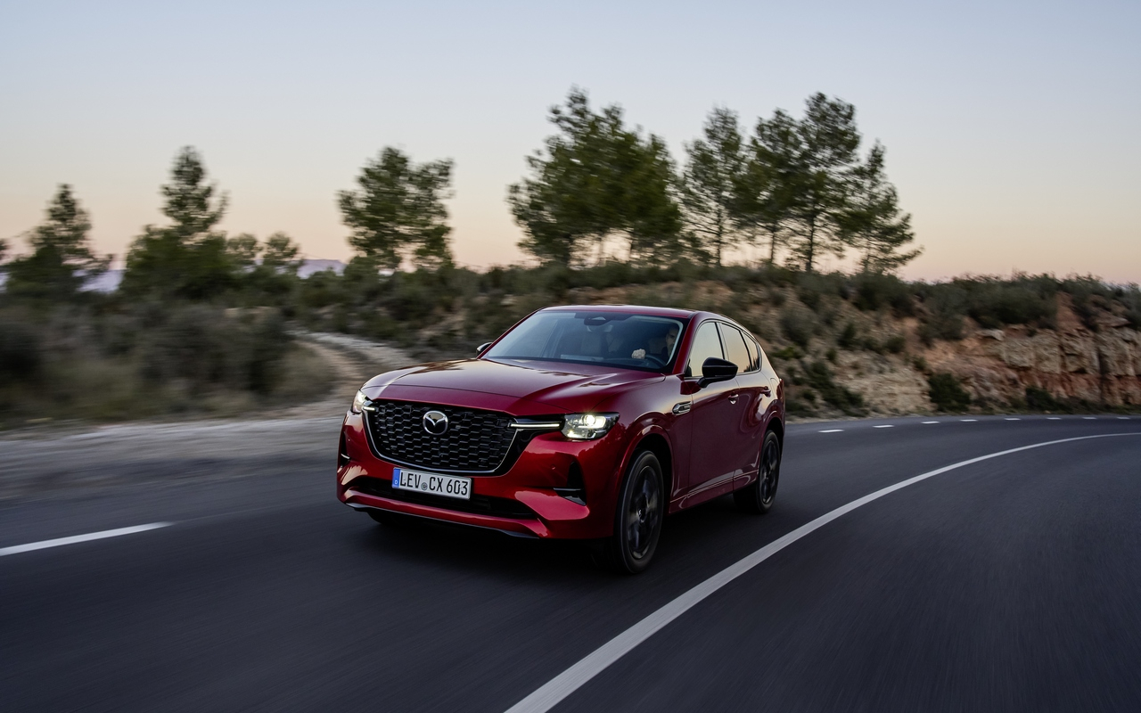 Mazda CX-60 e-Skyactiv D: nuove immagini ufficiali