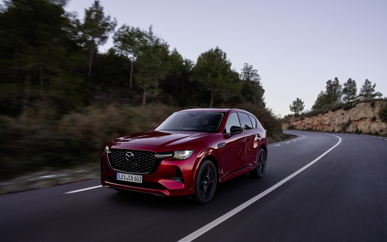 Mazda CX-60 e-Skyactiv D: nuove immagini ufficiali