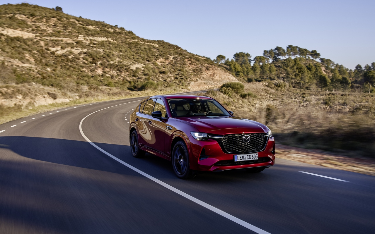 Mazda CX-60 e-Skyactiv D: nuove immagini ufficiali