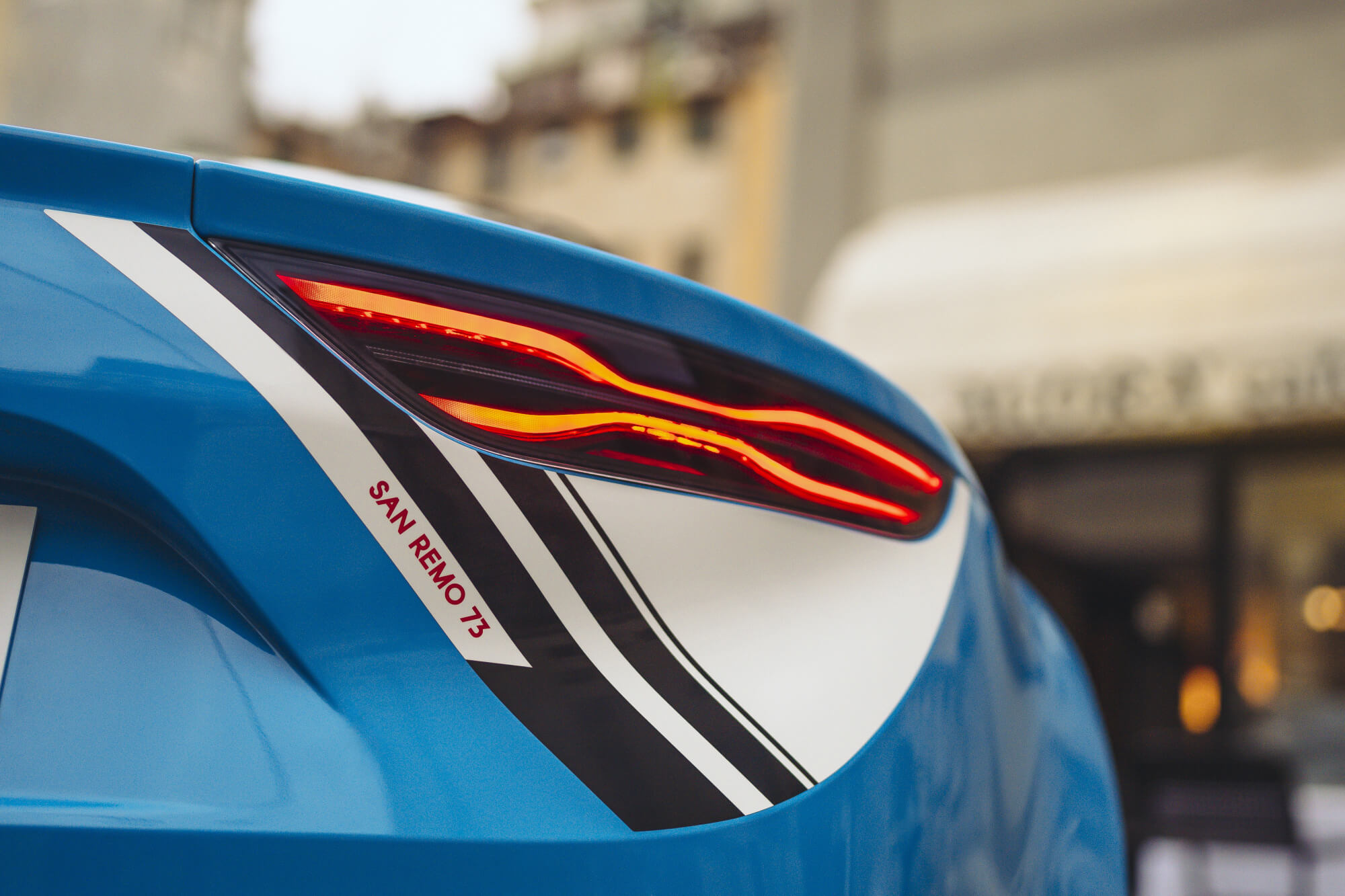 La nuova Alpine A110 San Remo 73