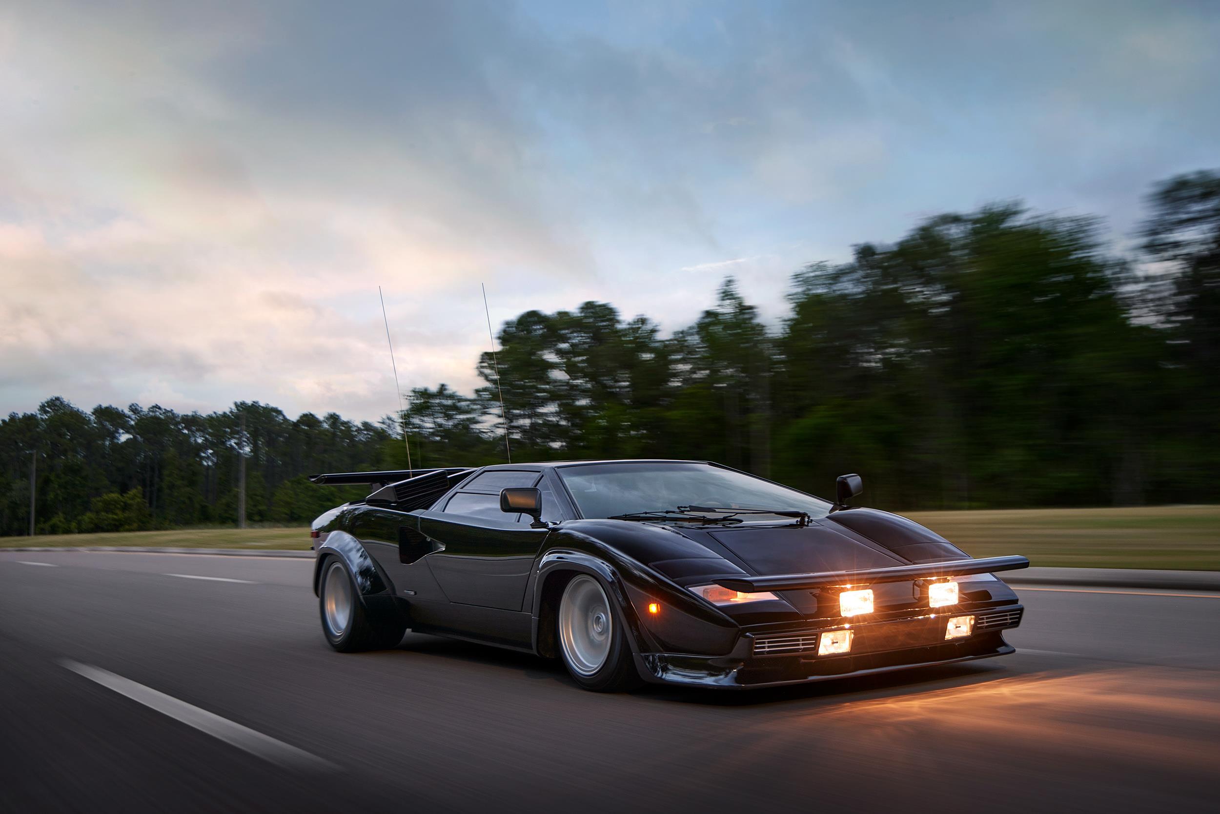 Lamborghini Countach LP400 S film Cannonball