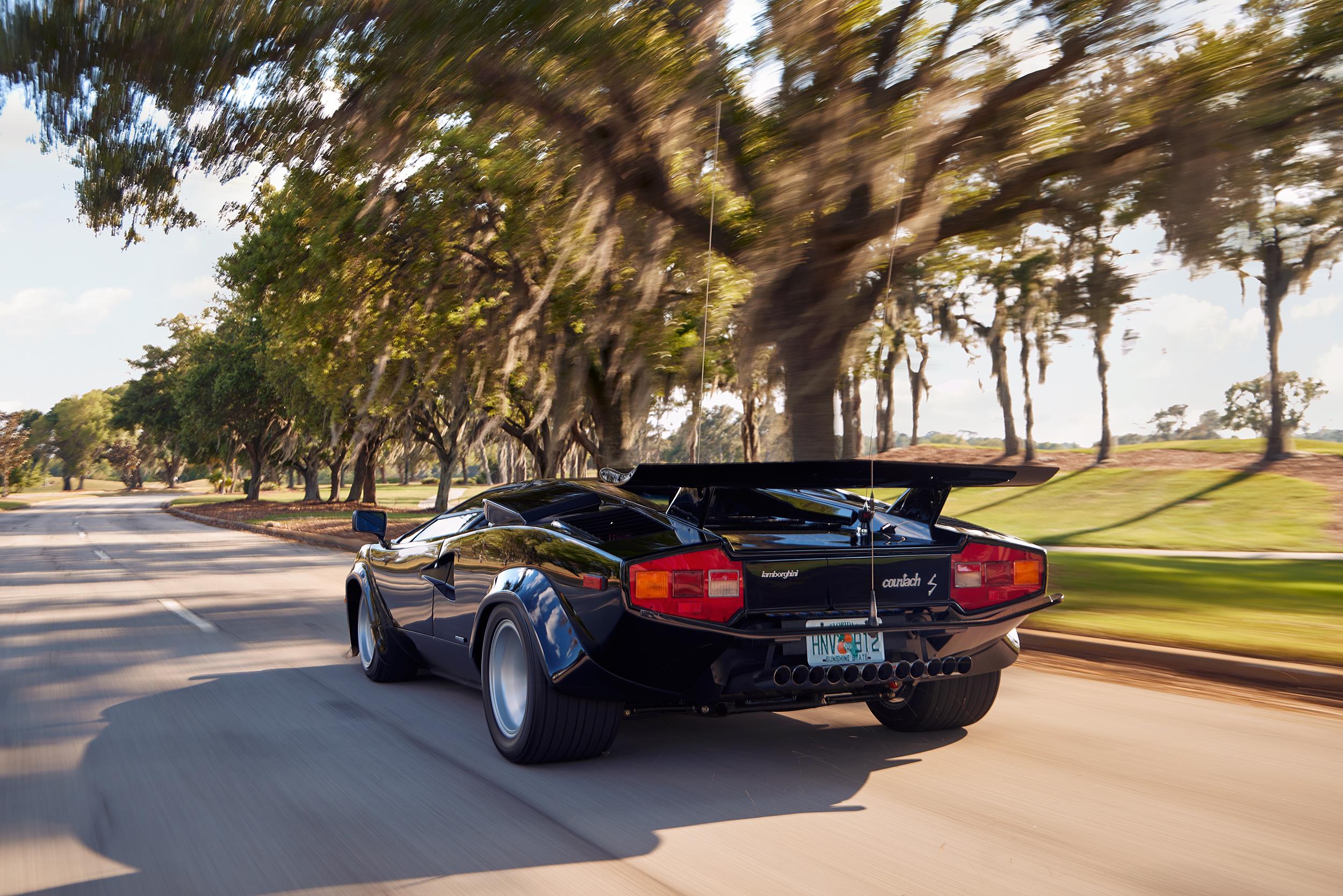 Lamborghini Countach LP400 S film Cannonball