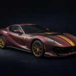 ferrari 812 competizione prugna