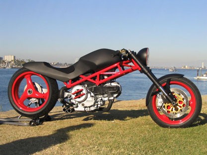 ducati monster chopper