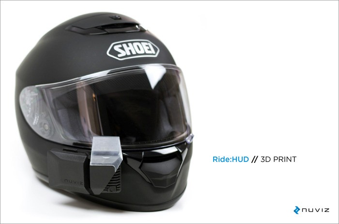 Nuviz Ride:HUD - Head-Up Display per casco - Motoblog