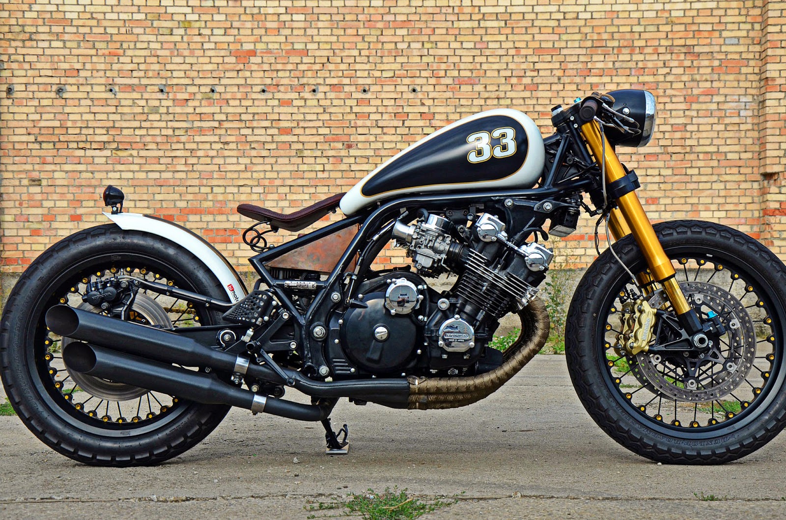 Honda Cbx Caf Bobber Quando La Custom Si Fa In Sei Motoblog