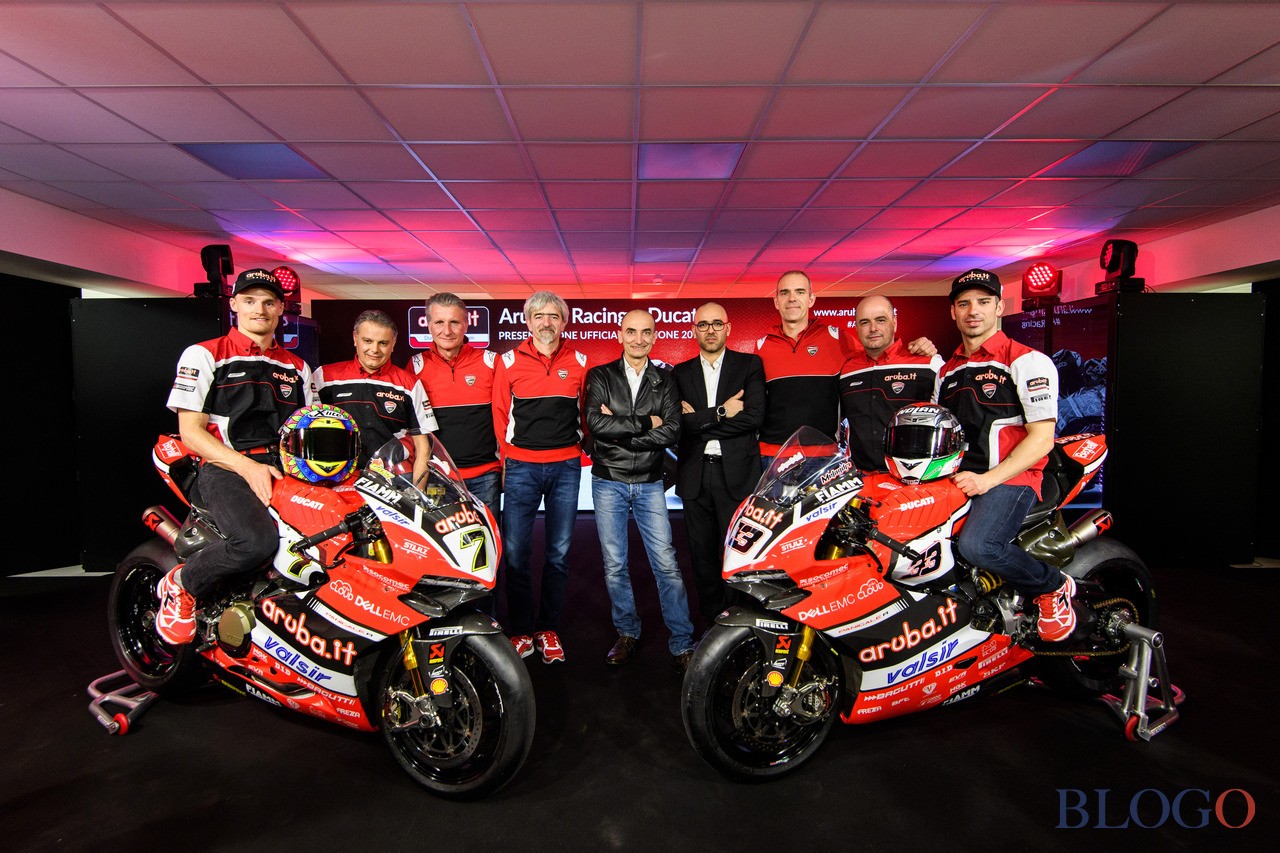 SBK 2017 Presentazione Team Aruba It Ducati Motoblog