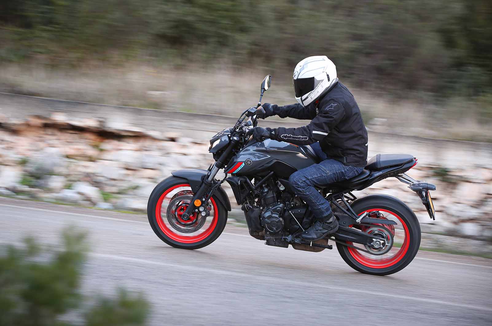 Yamaha MT-07 2021 - Gallery della prova