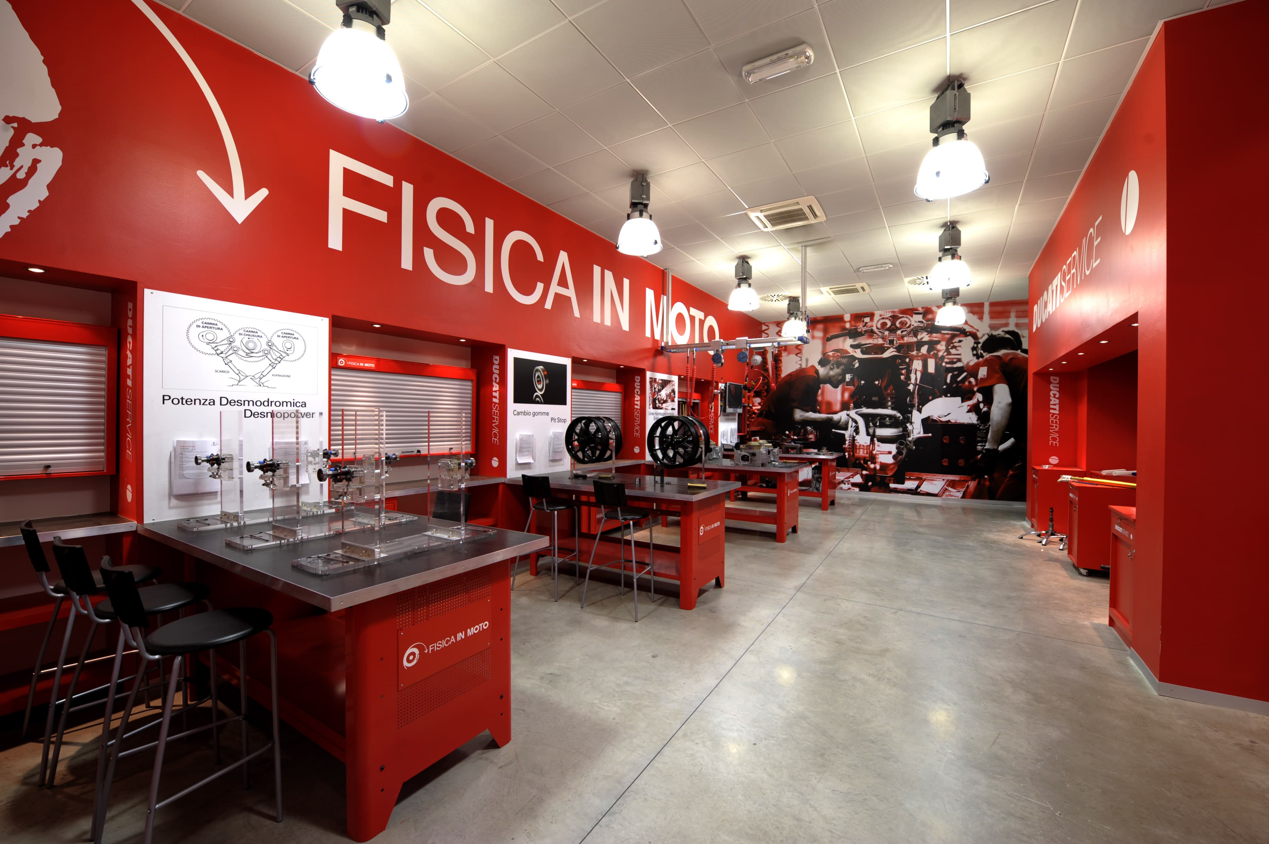 Fisica in Moto: il laboratorio di Fondazione Ducati