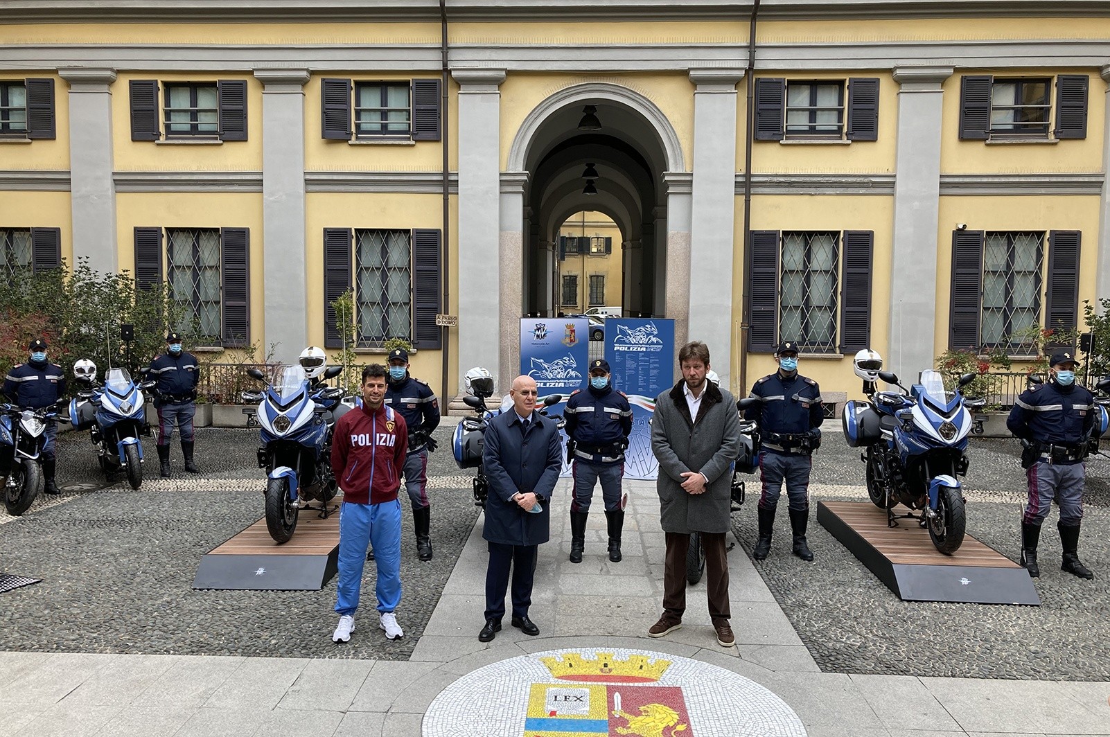 MV Agusta, 4 nuove Turismo Veloce alla Polizia di Stato: le foto