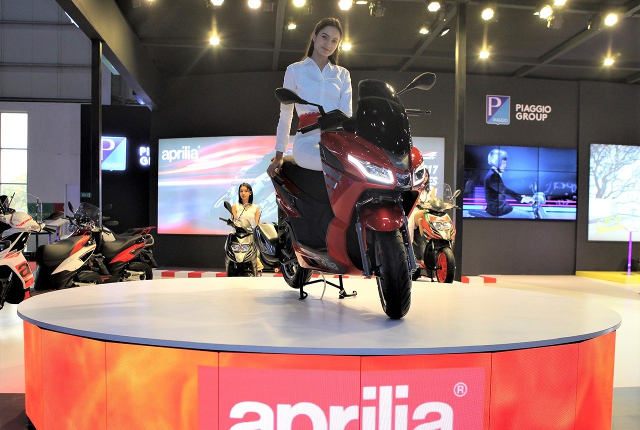 Aprilia SXR 160, premiato scooter dell'anno in India