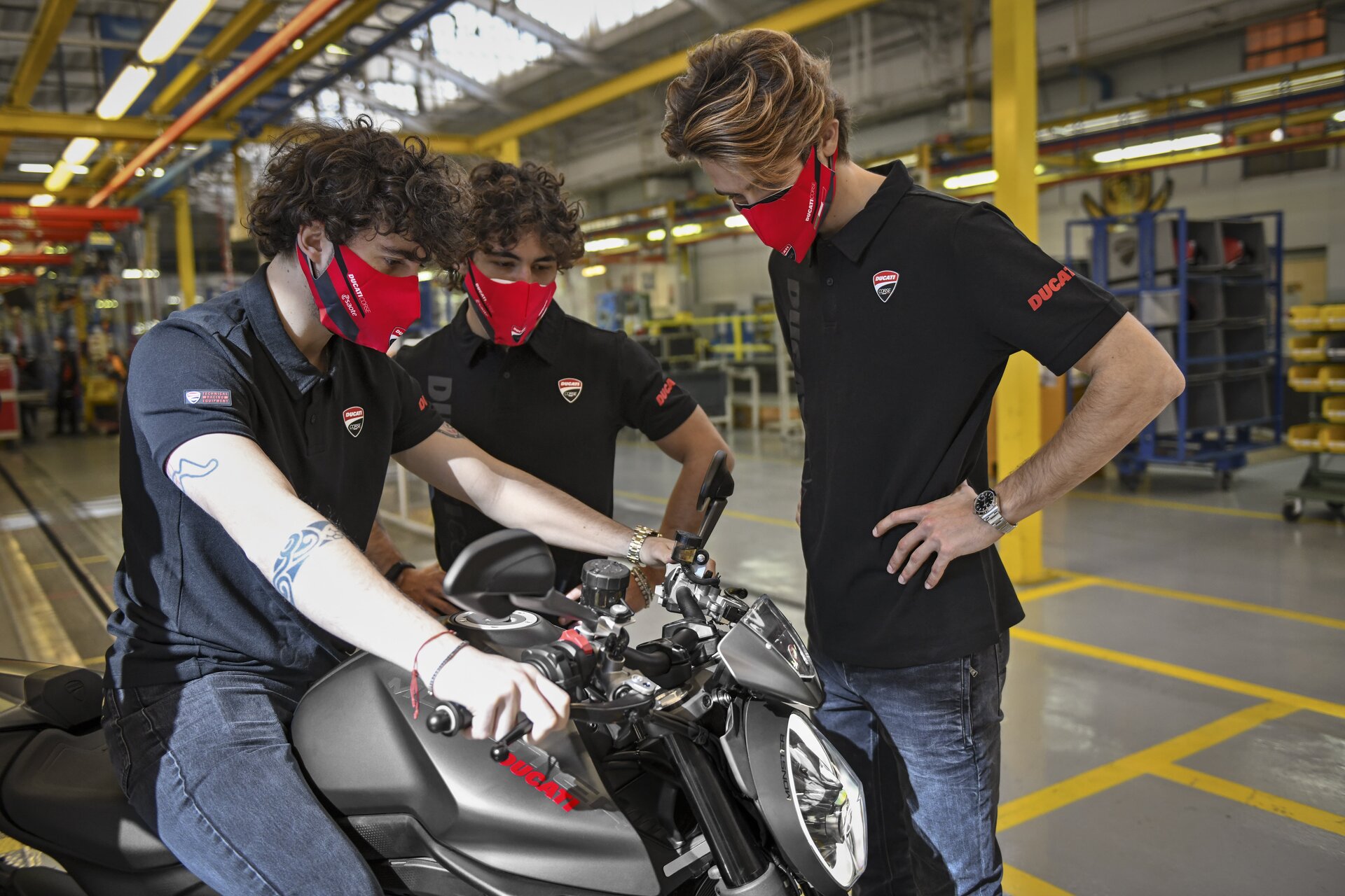 Ducati Monster: inizio produzione