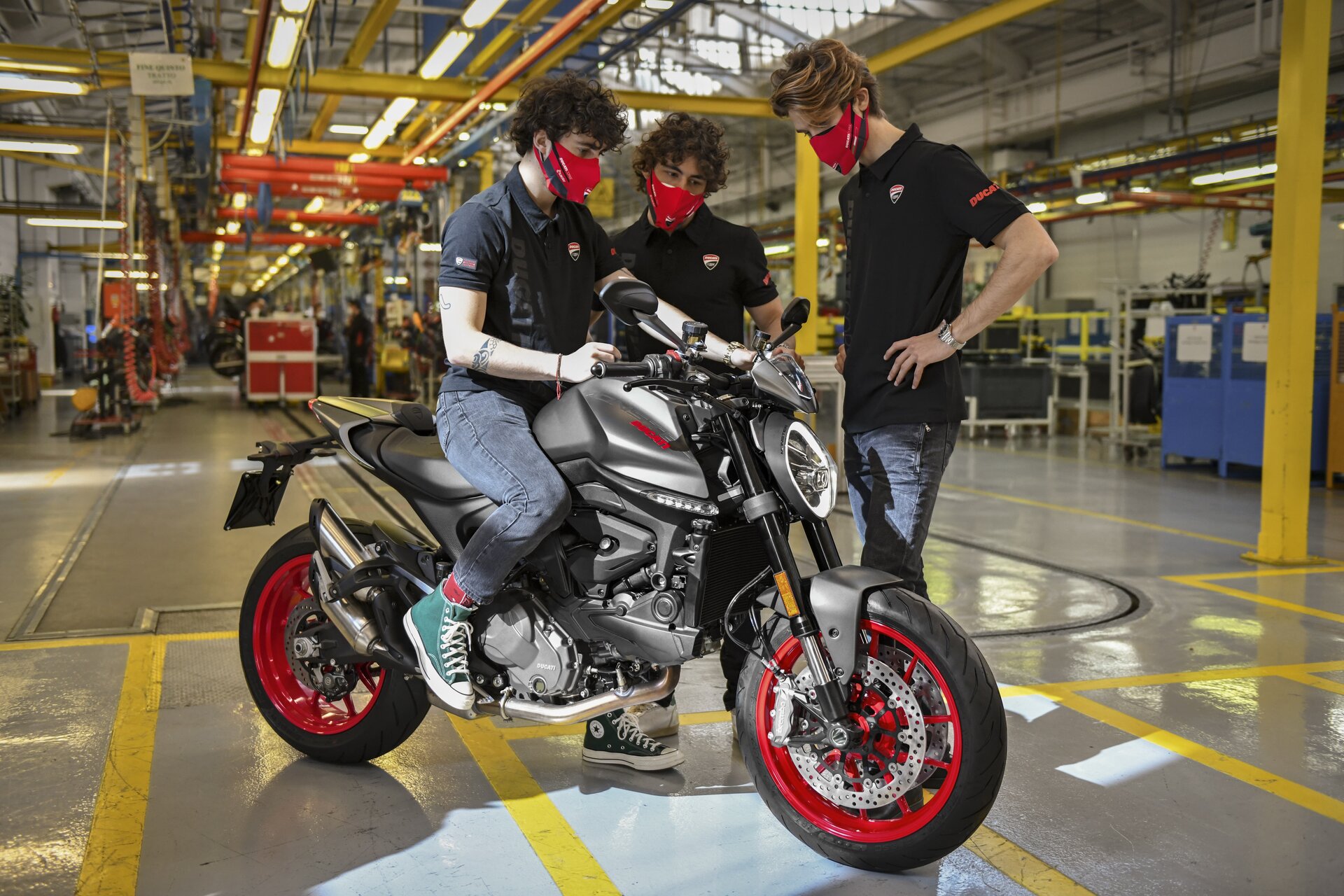 Ducati Monster: inizio produzione