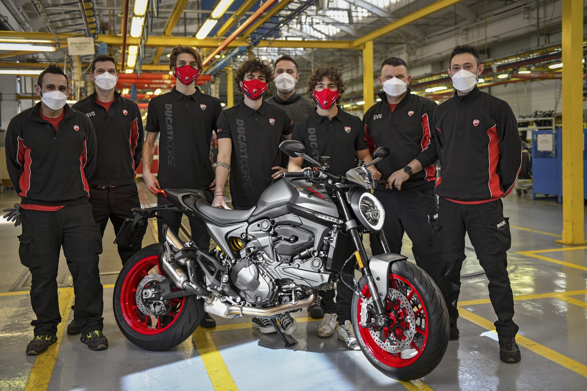 Ducati Monster: inizio produzione