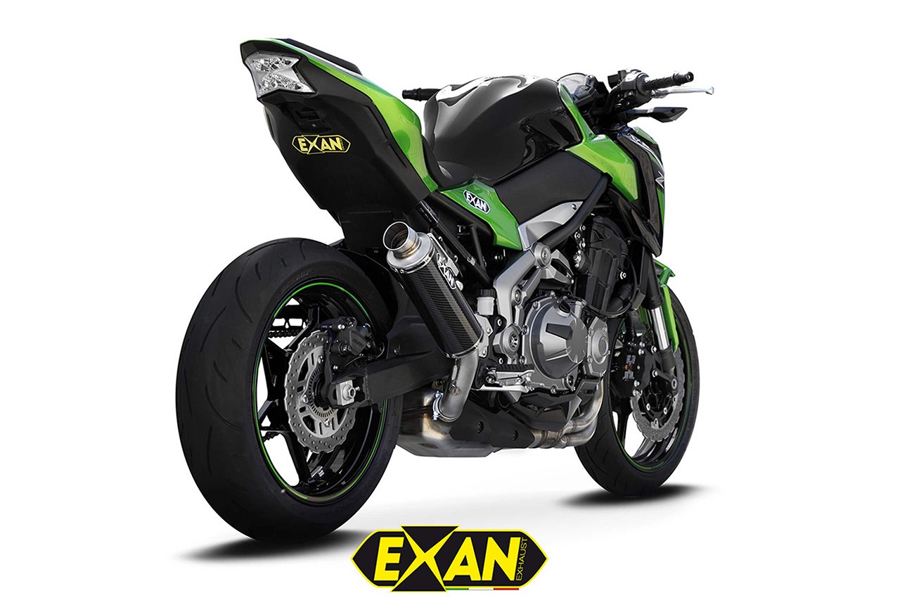 Exan, nuovi scarichi per la Kawasaki Z900