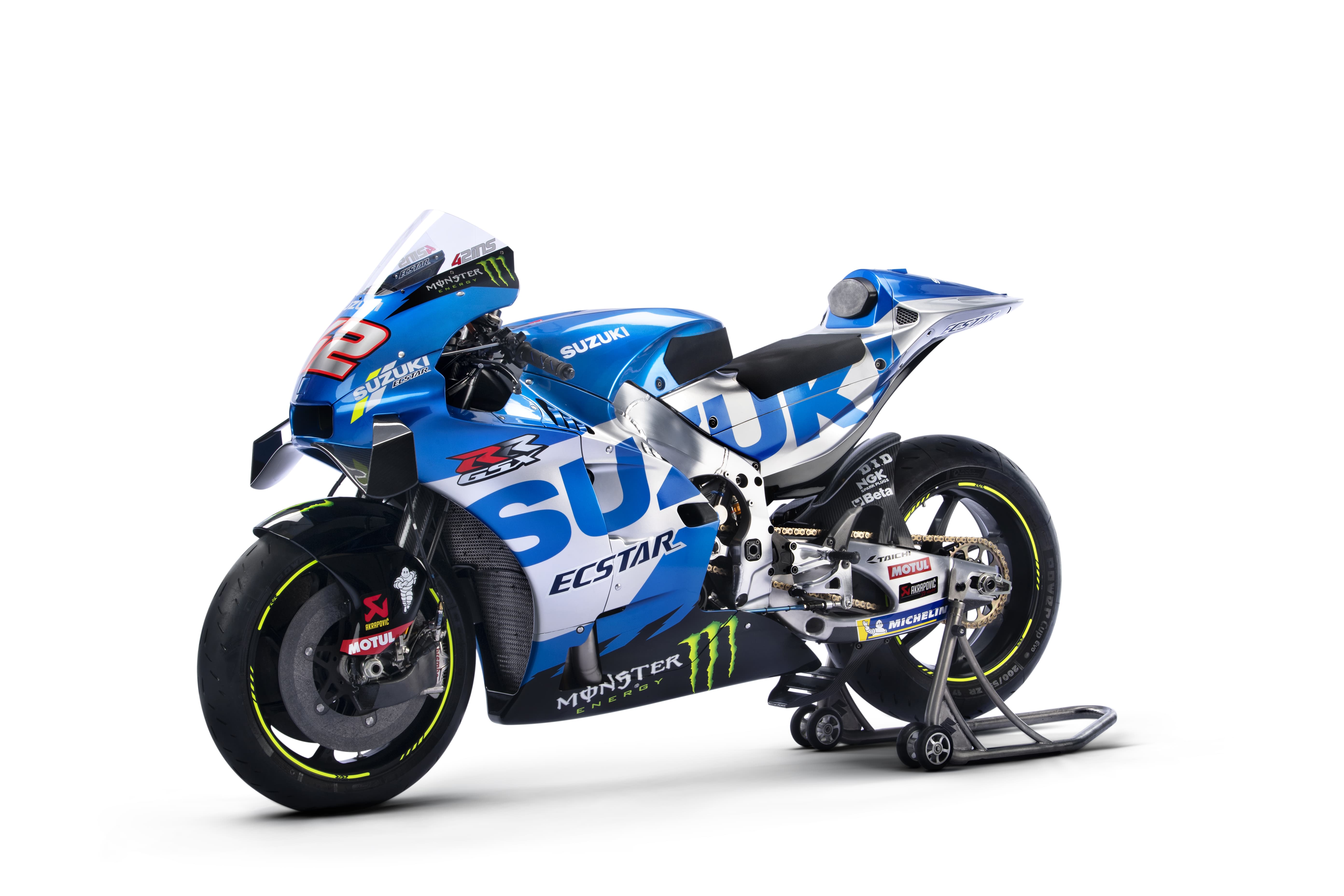 La nuova Suzuki GSX-RR 2021 del team Ecstar