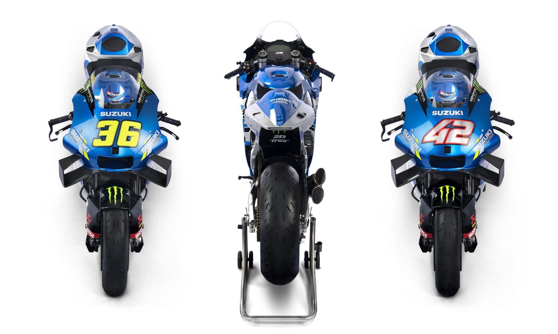 La nuova Suzuki GSX-RR 2021 del team Ecstar