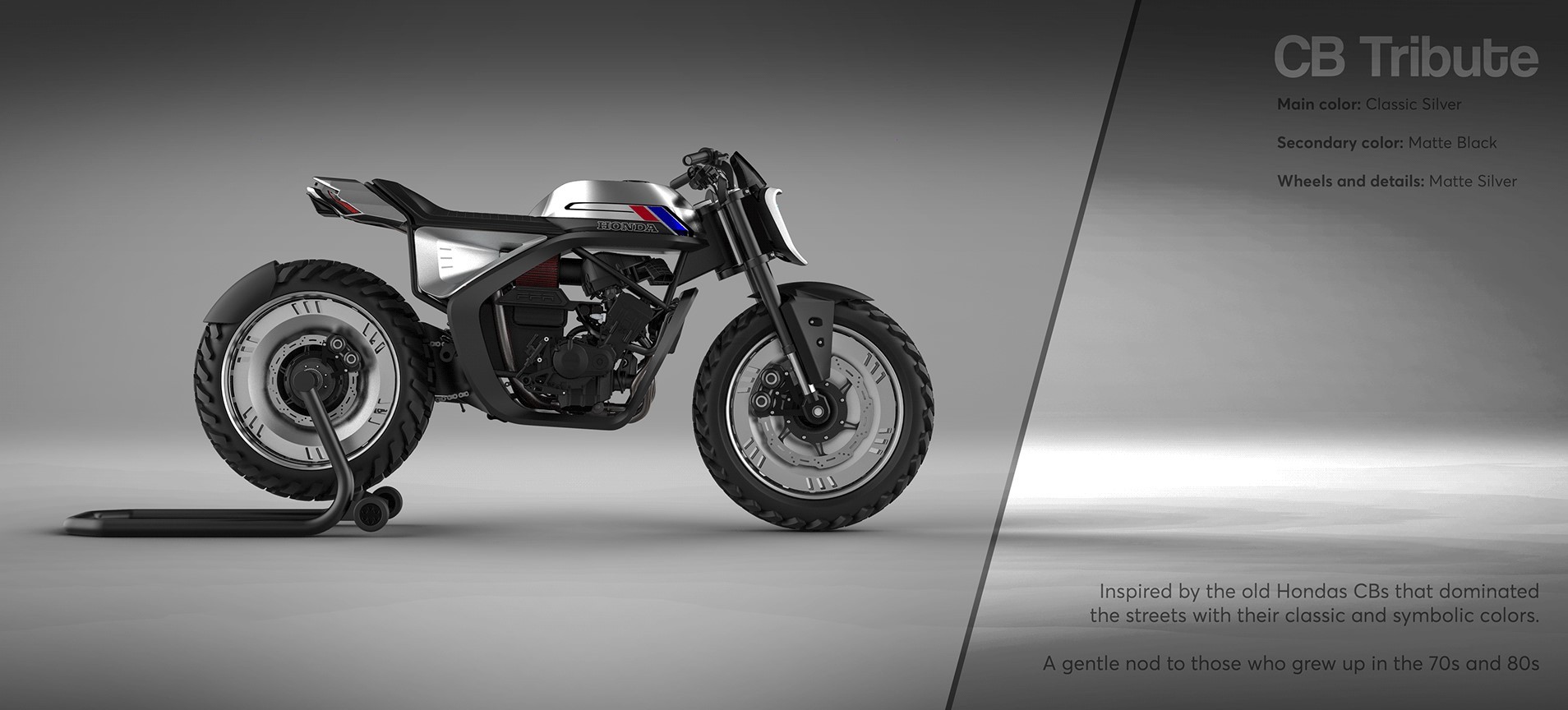 Honda Scrambler Revival Concept | Leo Porfirio