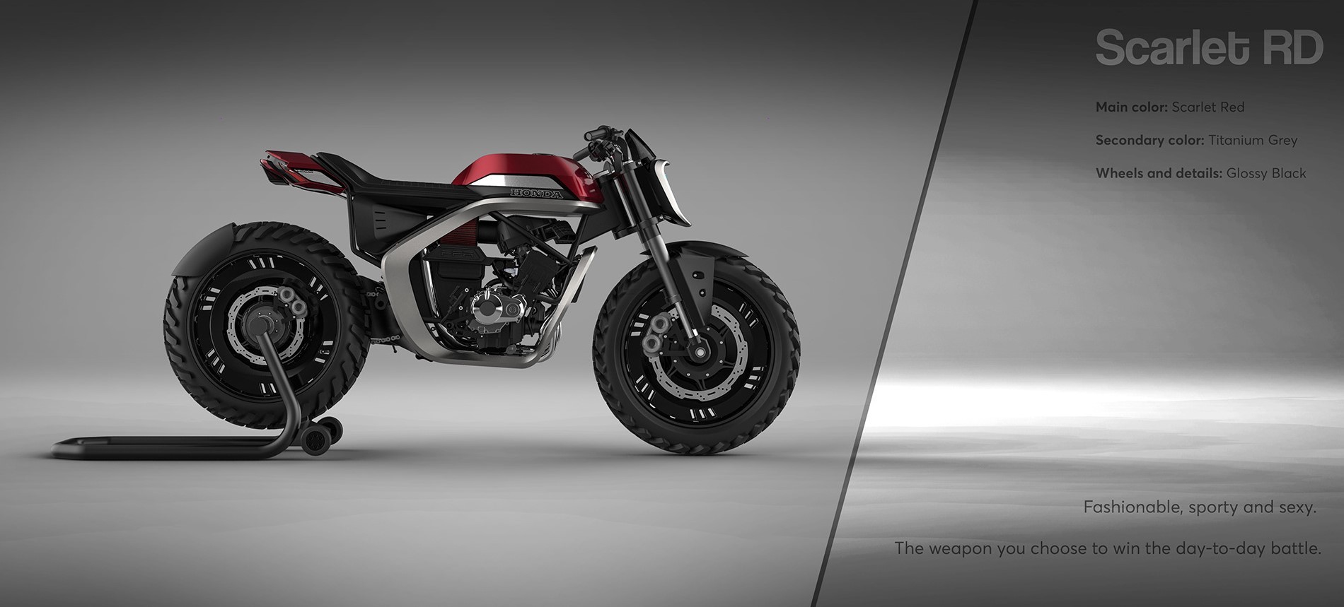 Honda Scrambler Revival Concept | Leo Porfirio