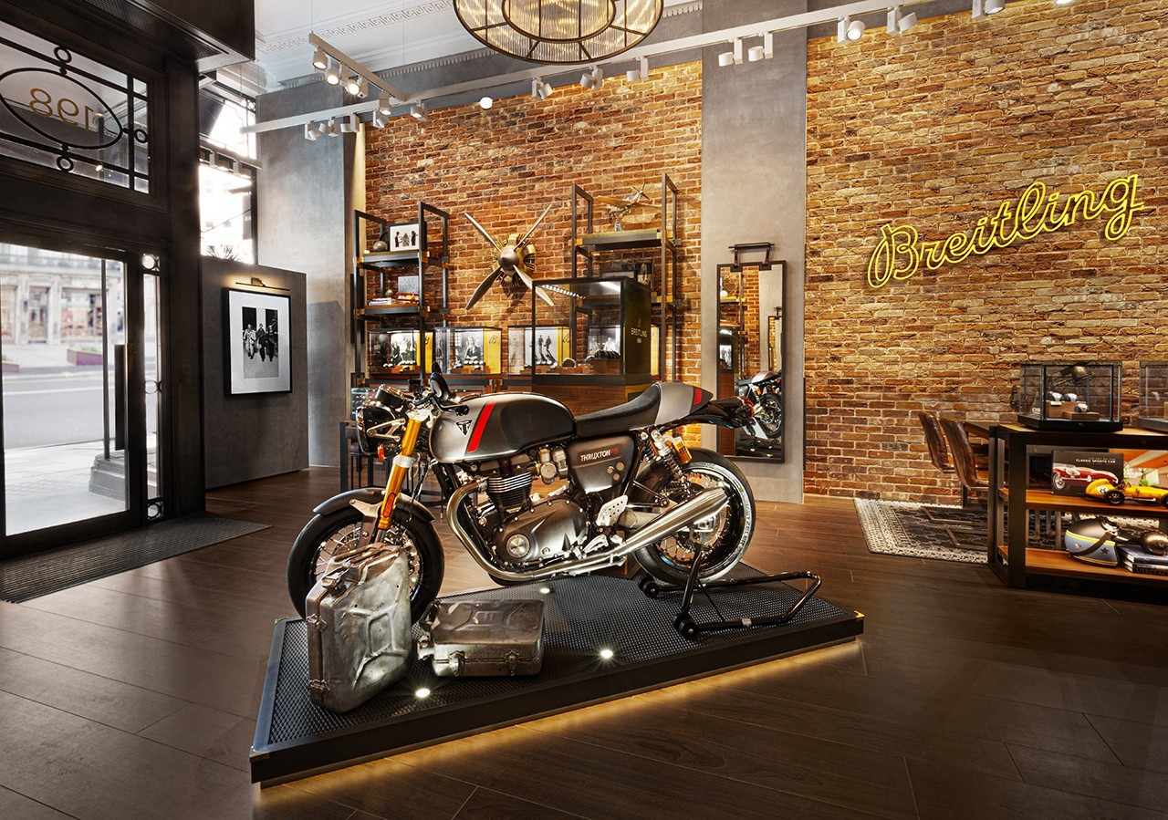 Triumph e Breitling: la nuova partnership