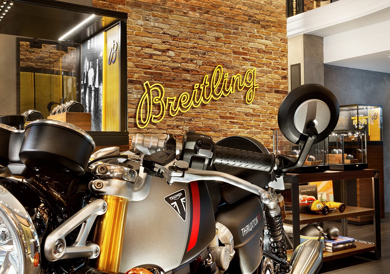 Triumph e Breitling: la nuova partnership