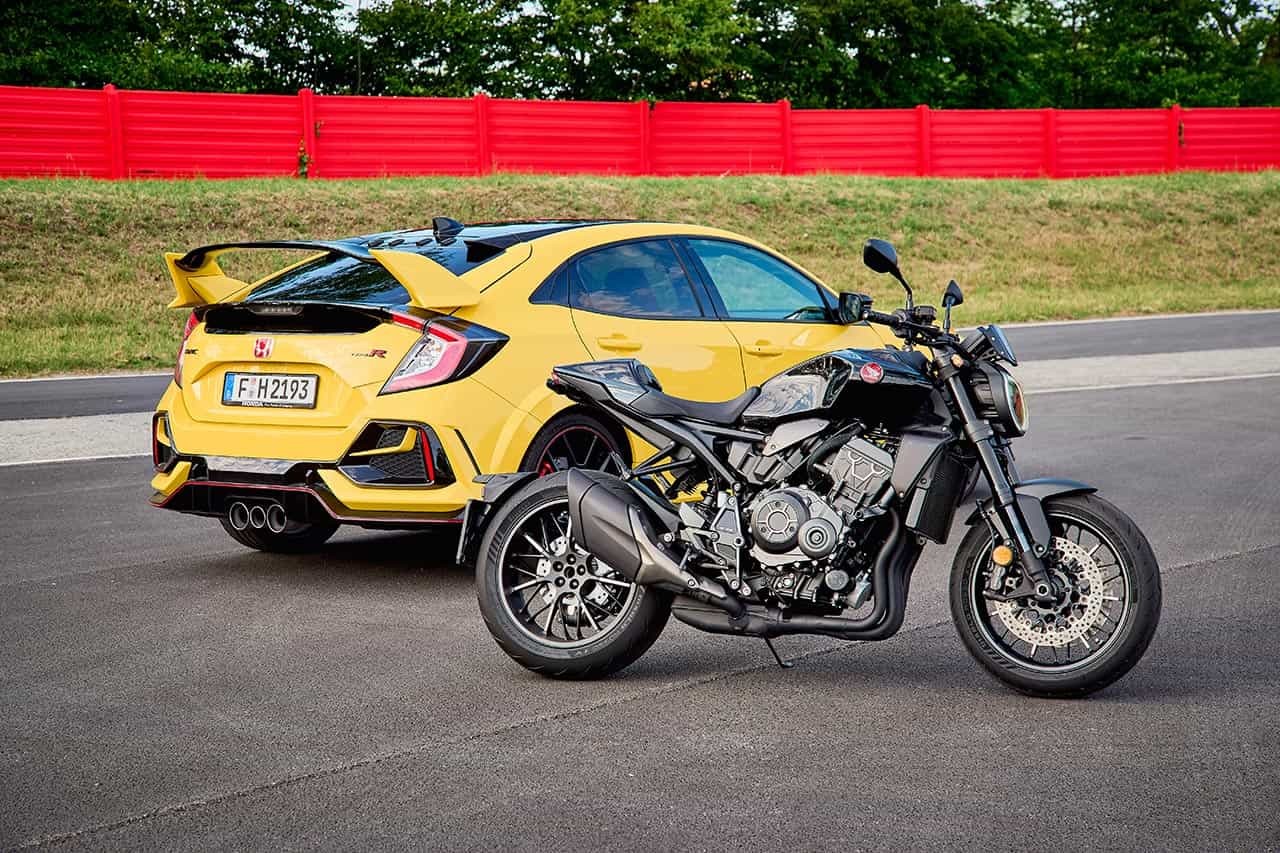 Honda CB1000R Black Edition Vs. Civic Type R Limited Edition