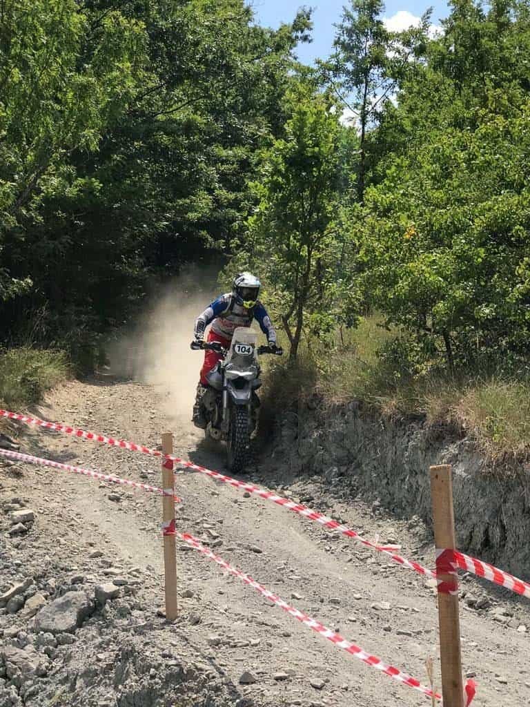 Moto Guzzi V85 TT nel Campionato Italiano Motorally