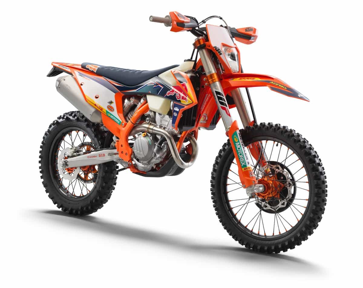 KTM svela 350 EXC-F Factory Edition 2022: foto