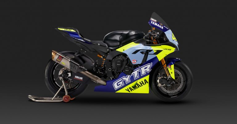 Yamaha omaggia Valentino Rossi con una speciale R1 GYTR VR46