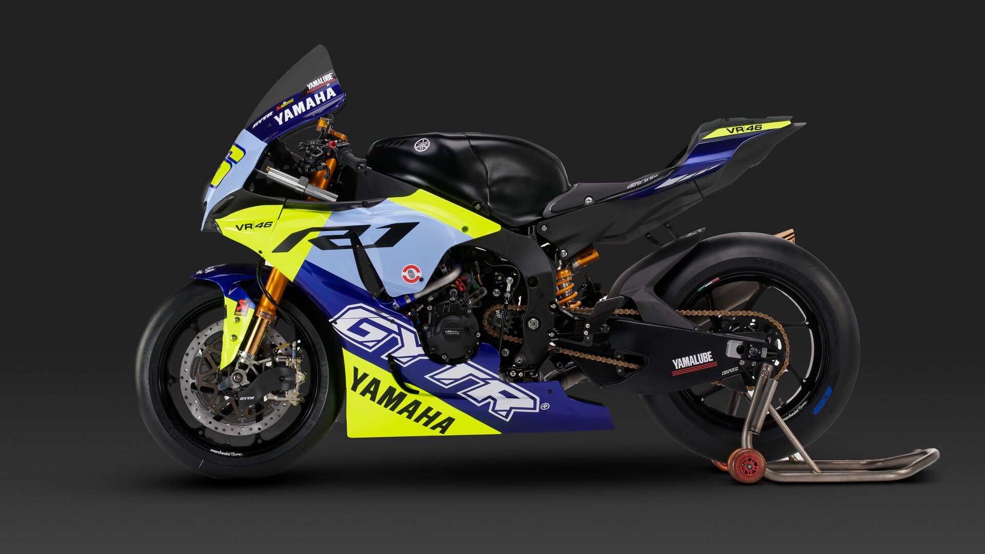 Yamaha omaggia Valentino Rossi con una speciale R1 GYTR VR46